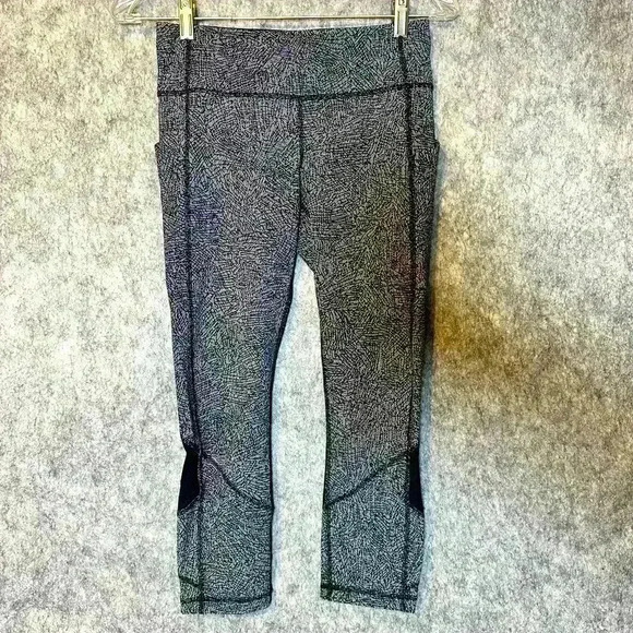 Lululemon Pace Rival Cropped Leggings - Size 4 - Picture 1 of 6